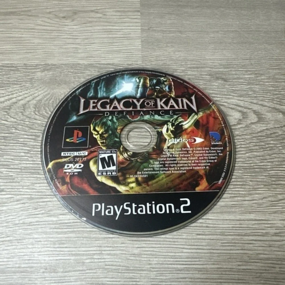 Sony‎ PlayStation 2 PS2 Disc Only Tested/ Works Legacy of Kain Defiance 2003